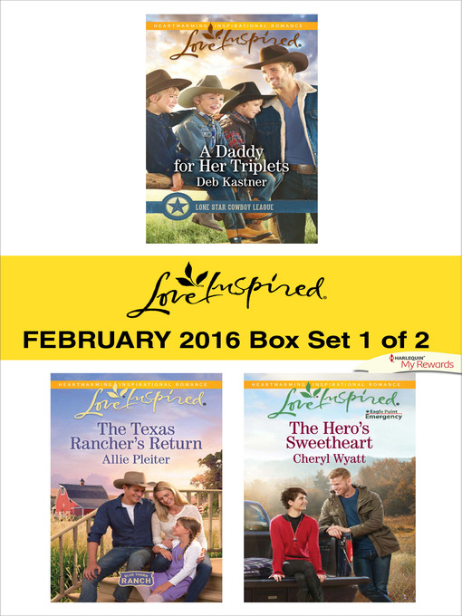 Title details for Love Inspired February 2016, Box Set 1 of 2 by Deb Kastner - Available